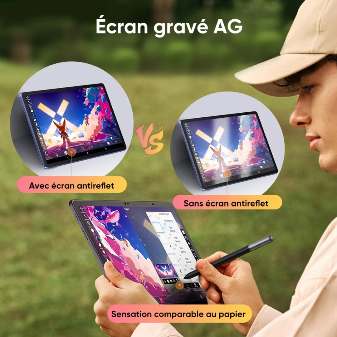XPPen Magic Drawing Pad MDP1221-EU Tekentablet - 12,2" 2K - Android 14 - 8GB/256GB Zwart