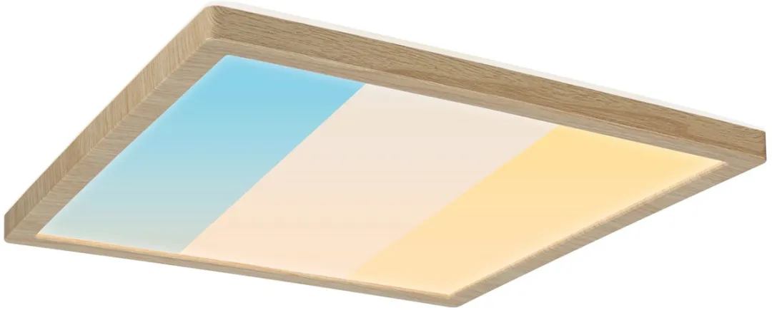 Paulmann Atria Shine LED-paneel 298x298mm 15,7W 2100lm Houtlook