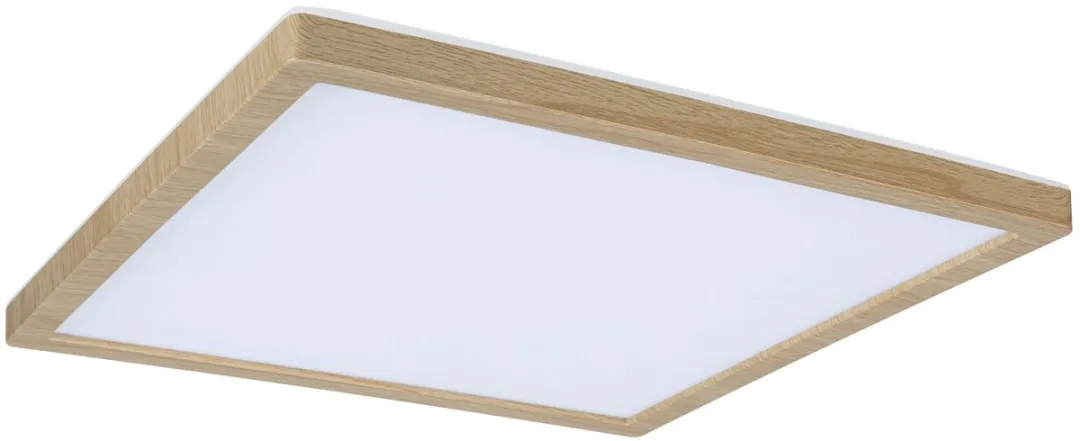 Paulmann Atria Shine LED-paneel 298x298mm 15,7W 2100lm Houtlook
