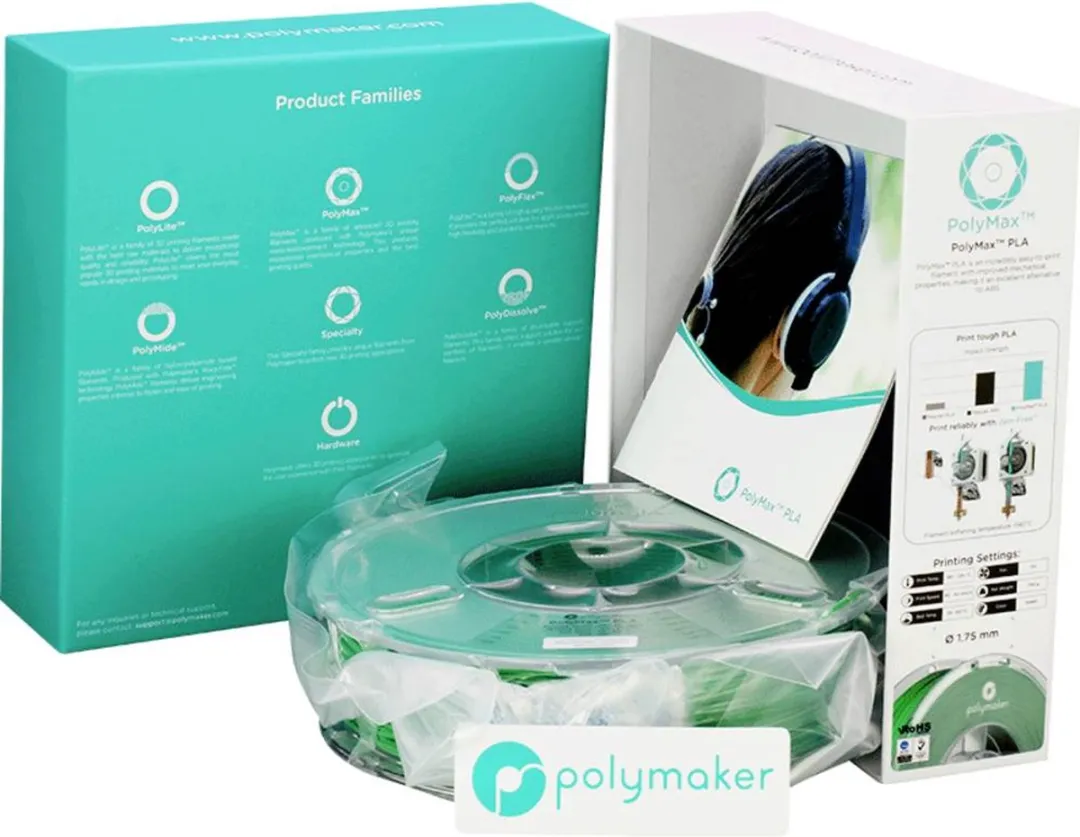 Polymaker PolyMAX Tough Filament PA06006 - 1.75mm 750g Groen