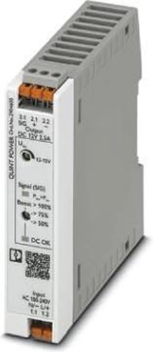 Phoenix Contact QUINT4-PS/1AC/12DC/2.5/PT Netvoeding 30W