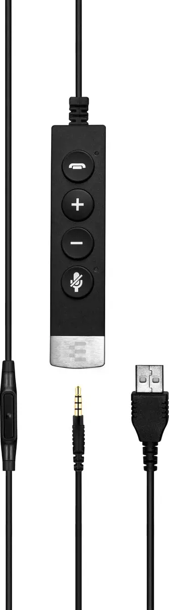 EPOS IMPACT SC 665 USB 1000645 Headset - Zwart - afbeelding 2 van 6