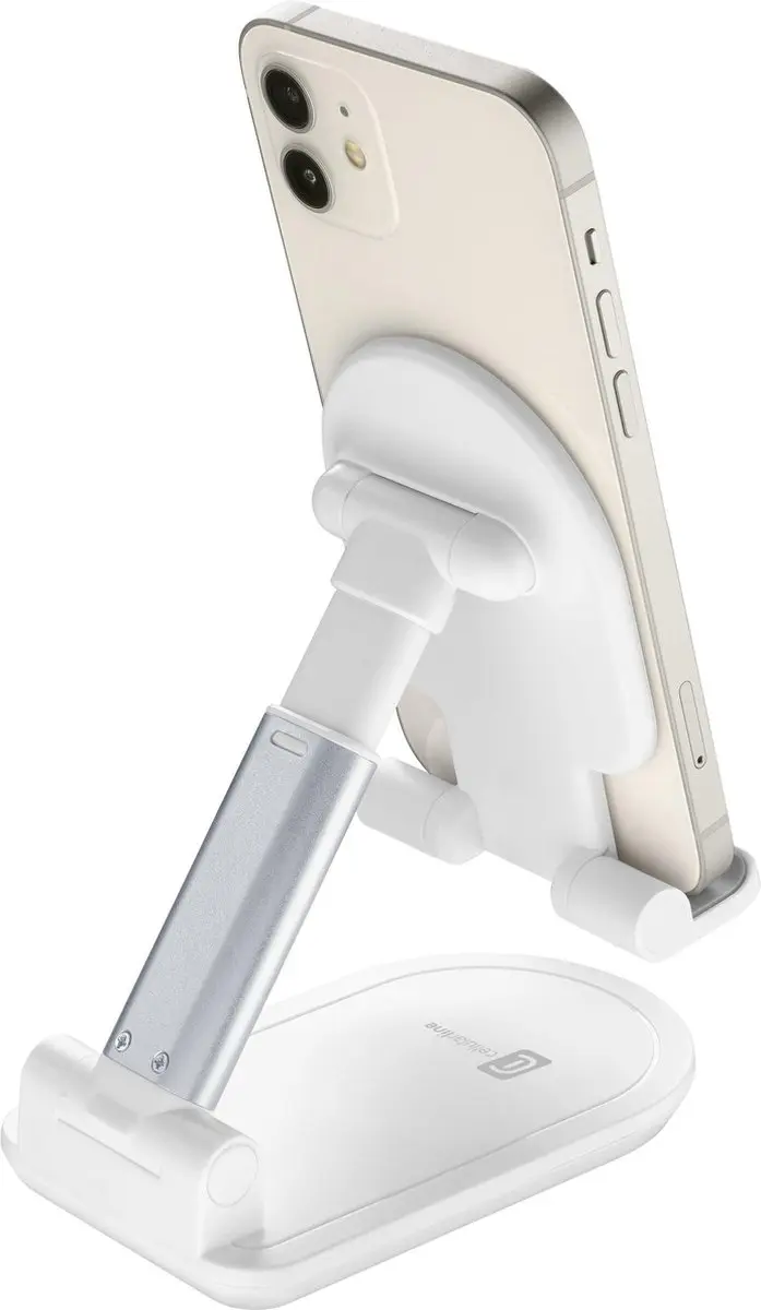 Cellularline Table Stand TABLESTANDW Tafelstandaard - Wit - afbeelding 2 van 6