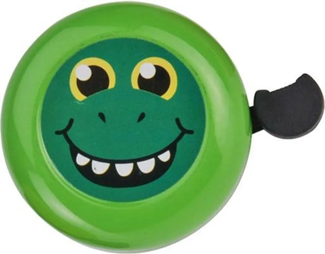 Xq Max Fietsbel Met Gezichtje 53 Mm Oranje