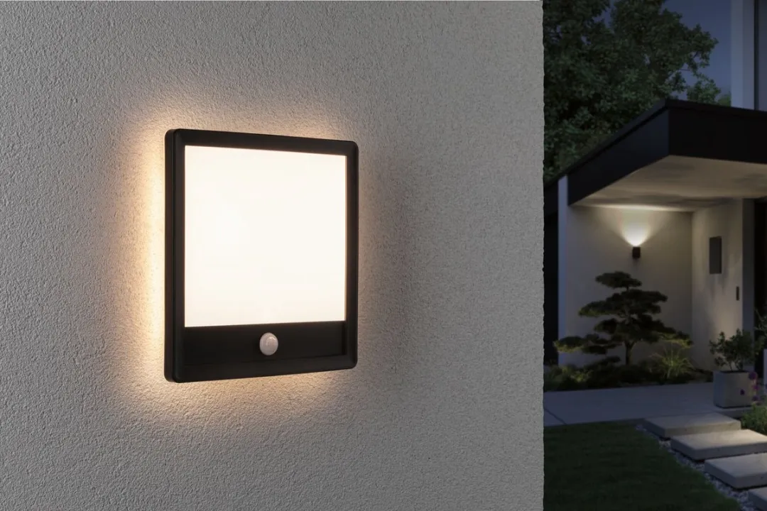 Paulmann LED-paneel Lamina Backlight Schemergestuurd 250x250mm 14,5W - Zwart