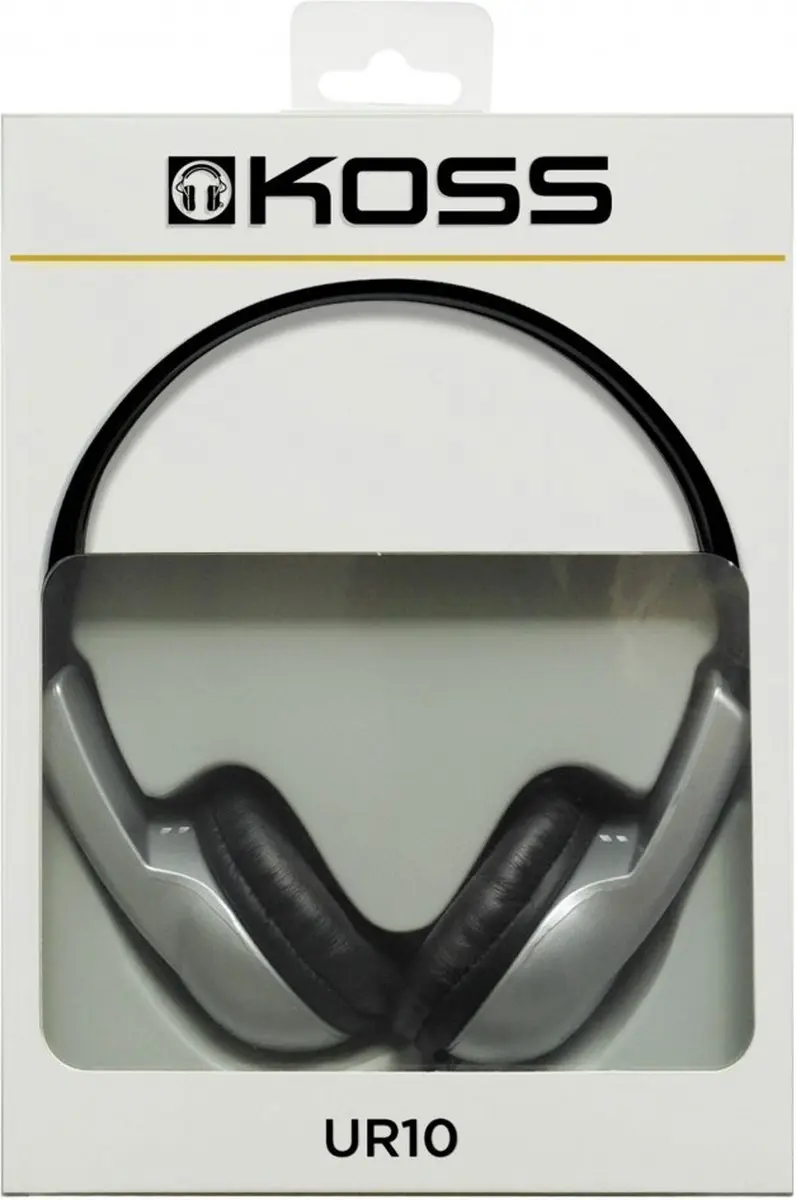 Koss UR10 On-Ear Koptelefoon - Zwart - afbeelding 5 van 6