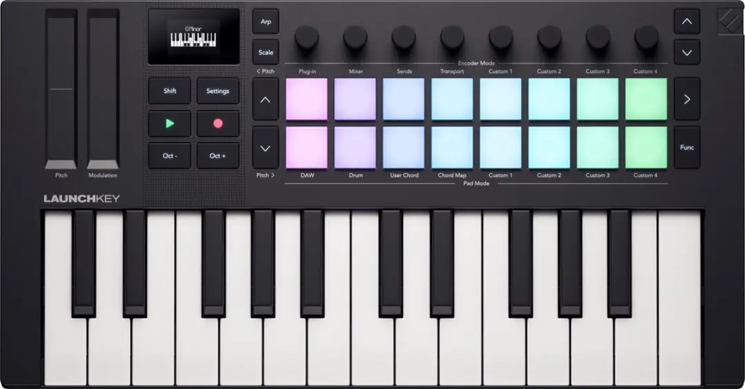 Novation Launchkey Mini 25 MK4 MIDI Keyboard