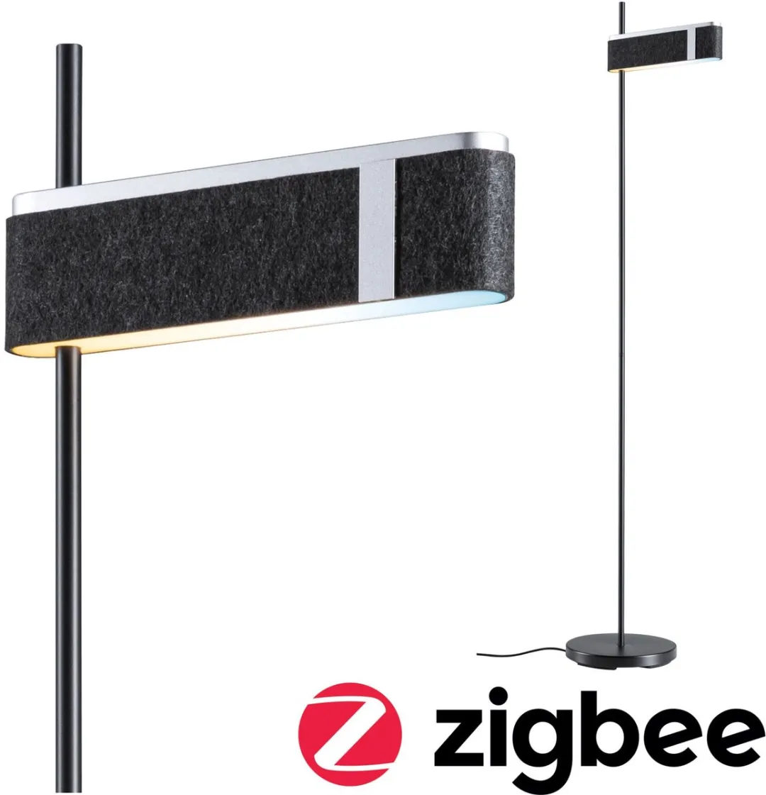 Paulmann Jagun Tunable White LED Staande Lamp 1250lm - Antraciet