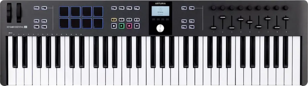 Arturia KeyLab Essential 61 MK3 MIDI Controller