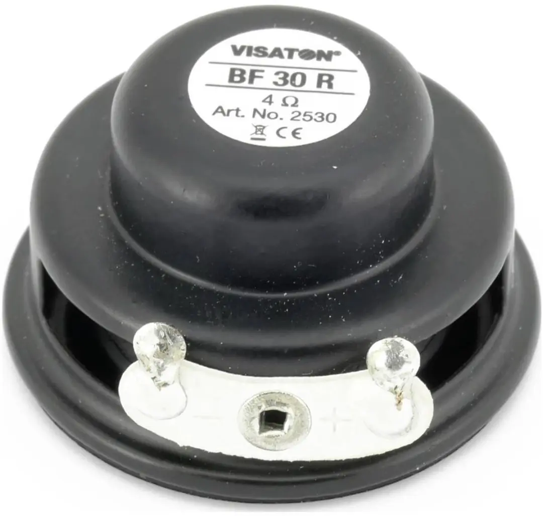 Visaton BF 30 R Breedband-luidspreker 4 Ohm - Zwart - afbeelding 2 van 2