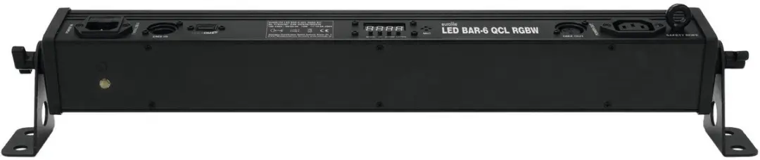 Eurolite BAR-6 QCL RGBW 51930399 LED-lichteffect - Zwart - afbeelding 2 van 6