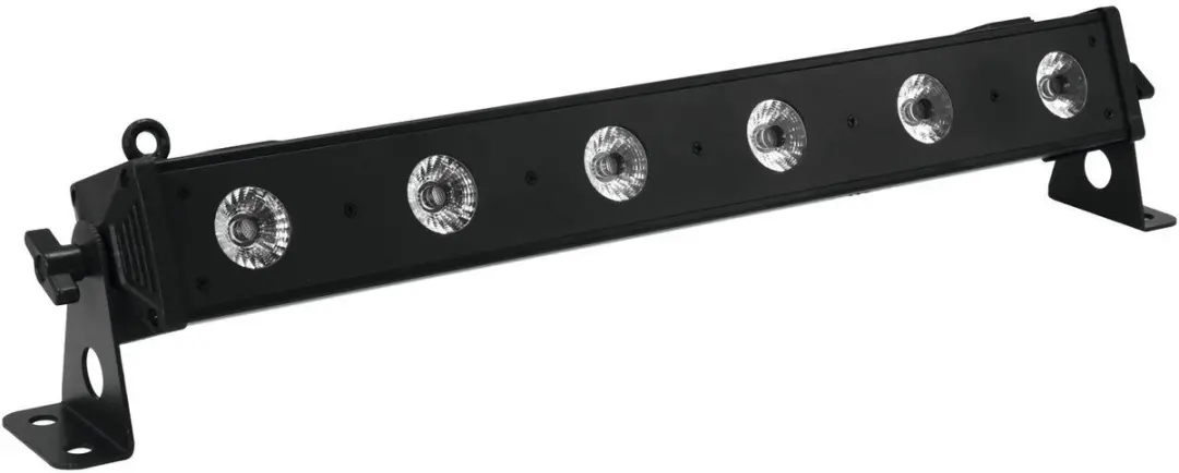 Eurolite BAR-6 QCL RGBW 51930399 LED-lichteffect - Zwart - afbeelding 3 van 6