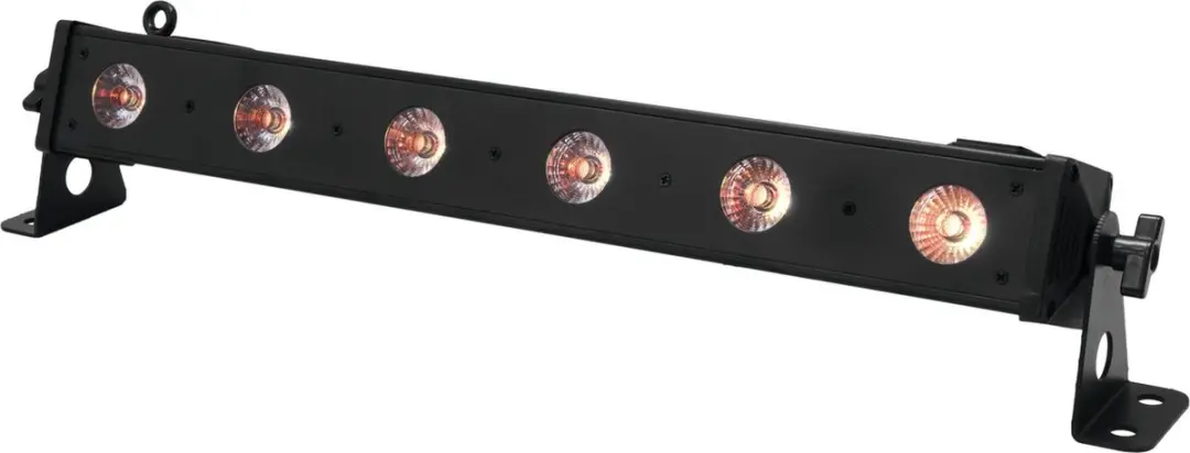 Eurolite BAR-6 QCL RGBW 51930399 LED-lichteffect - Zwart - afbeelding 6 van 6