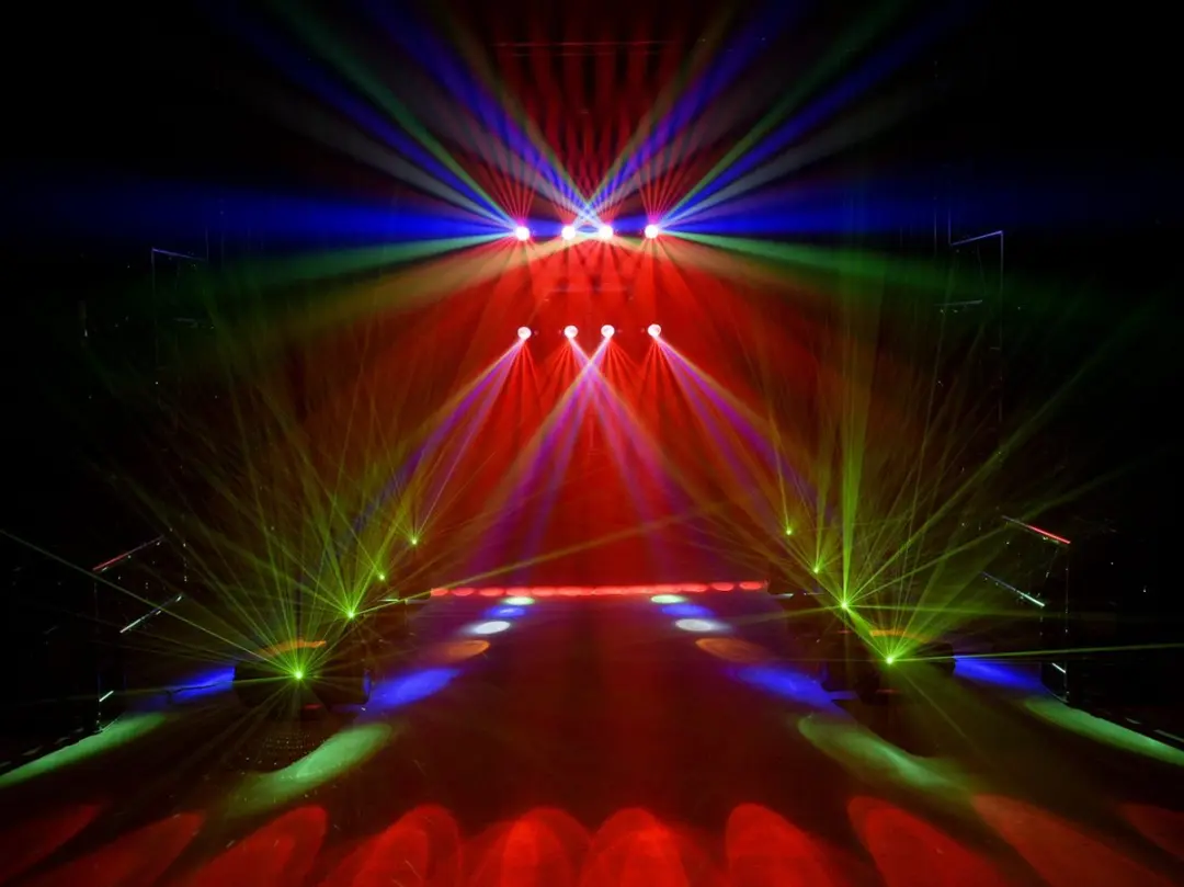 Eurolite LED Compact Multi FX Laser Bar - 30W - Zwart - afbeelding 4 van 6