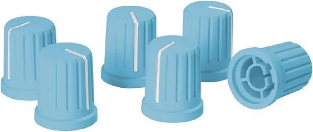 Reloop Knob Cap Set - Blauw - afbeelding 5 van 5