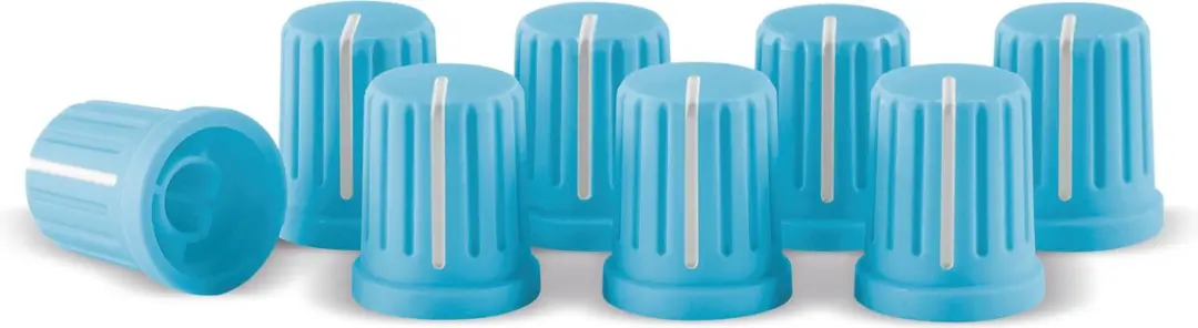 Reloop Knob Cap Set - Blauw - afbeelding 2 van 5