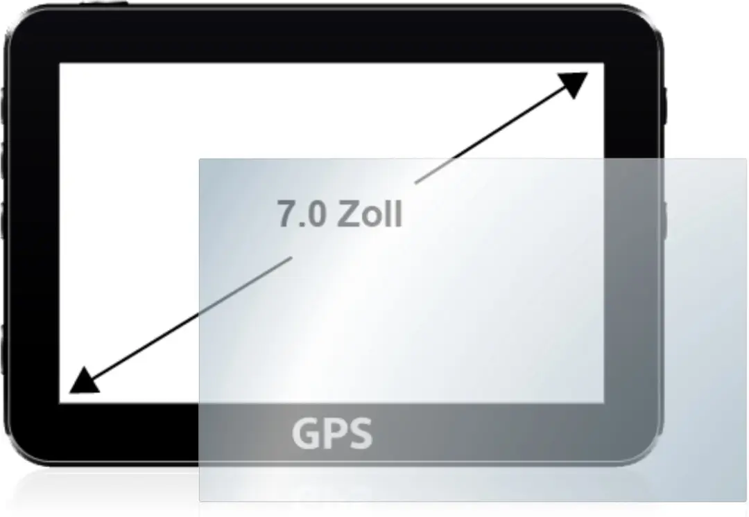 upscreen Reflection Shield Matte Screenprotector 7 inch - Mat - afbeelding 5 van 6