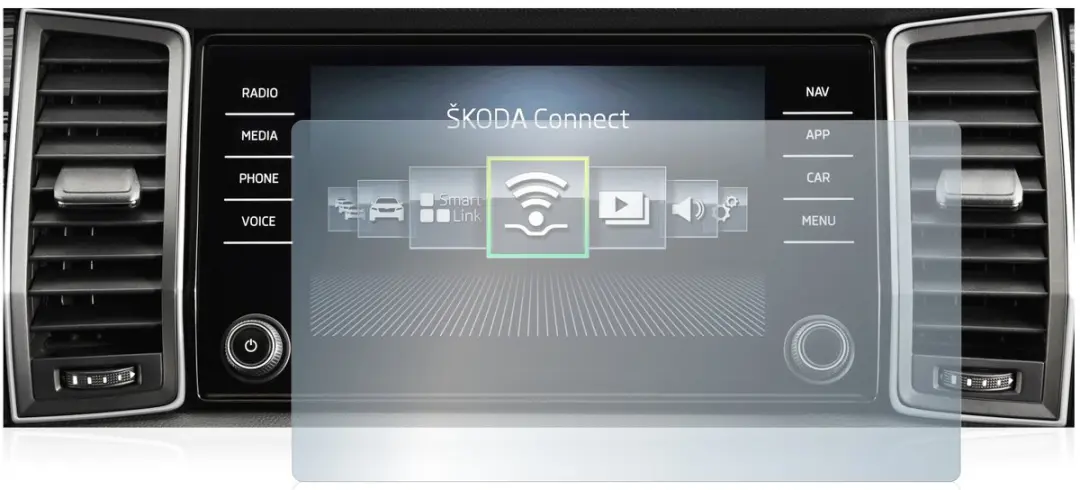 upscreen Screenprotector Skoda Columbus Kodiaq - Mat - afbeelding 5 van 6