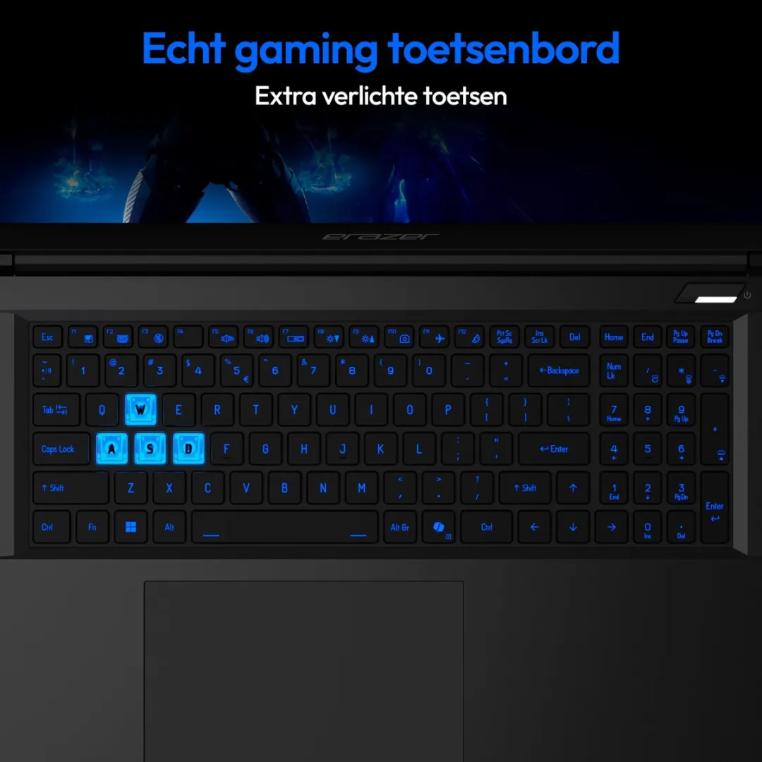 ERAZER Defender 17 P1 Gaming Laptop - RTX 5060 32GB 2TB SSD