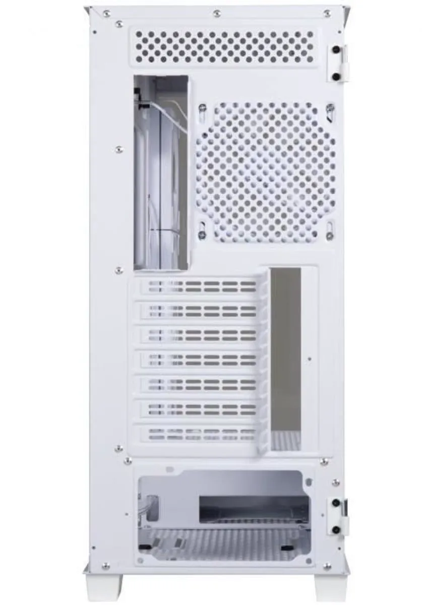 Bitfenix CETO Premium Edition PC-behuizing Wit - 4 Ventilatoren