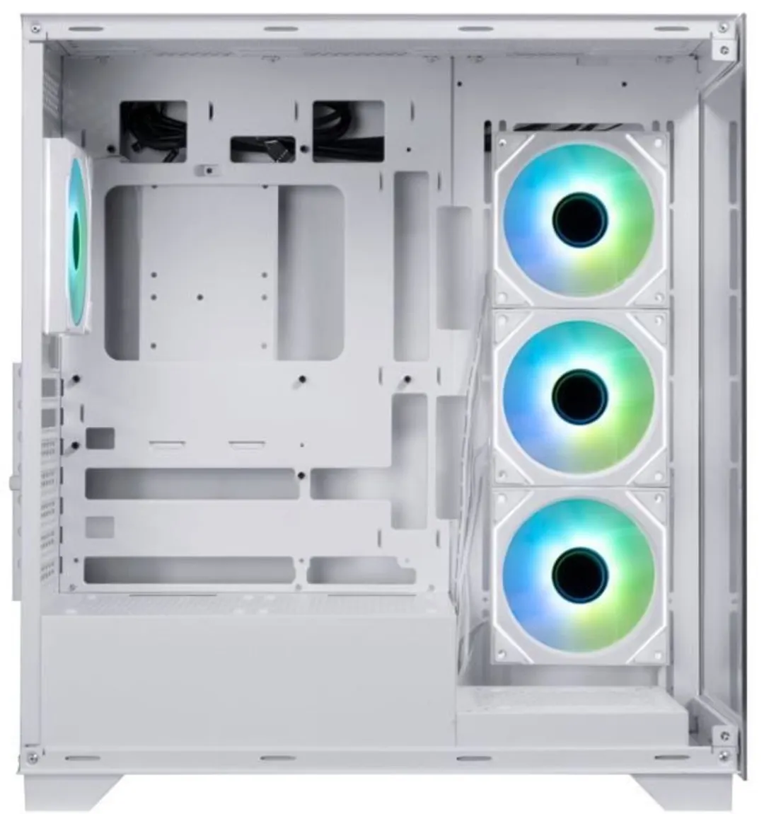 Bitfenix CETO Premium Edition PC-behuizing Wit - 4 Ventilatoren