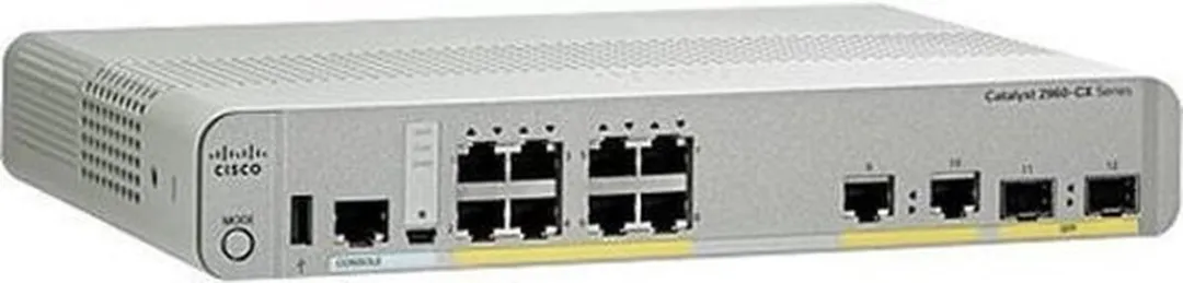 Cisco Catalyst 2960-CX 12P Switch - Wit - afbeelding 4 van 4