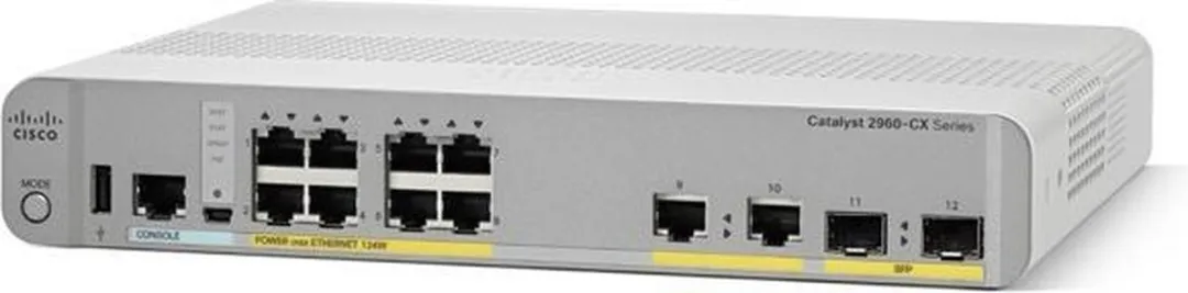 Cisco Catalyst 2960-CX 12P Switch - Wit - afbeelding 3 van 4