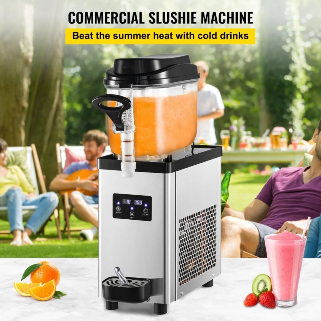 Cisco Commerciële Slushmachine 6L - 705W - RVS