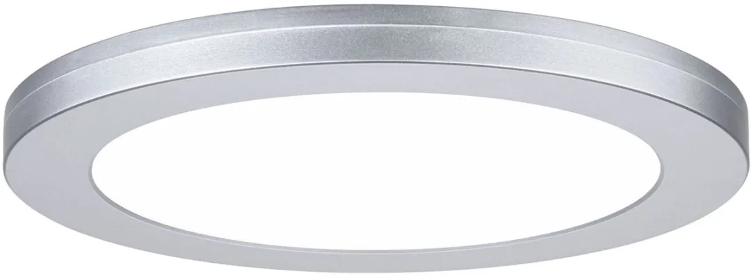 Paulmann LED-inbouwpaneel Cover-it Rond 225mm 16,5W - 1200lm - 4000K - Chroom mat