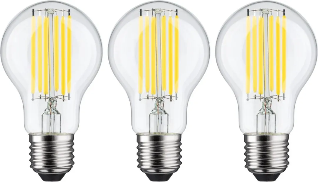Paulmann Eco-Line LED-gloeilamp E27 5W 1055lm - 3000K - Set van 3