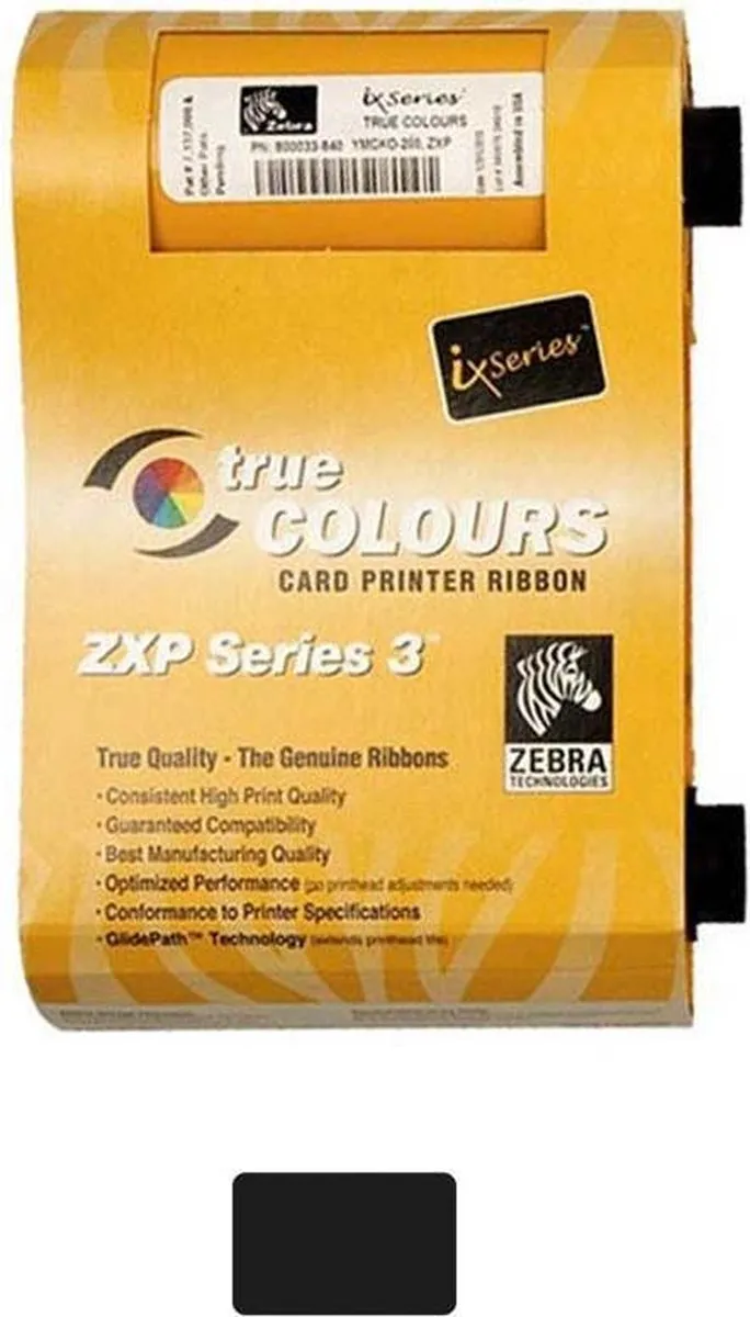 Zebra 800033-301 Printerlint - Zwart