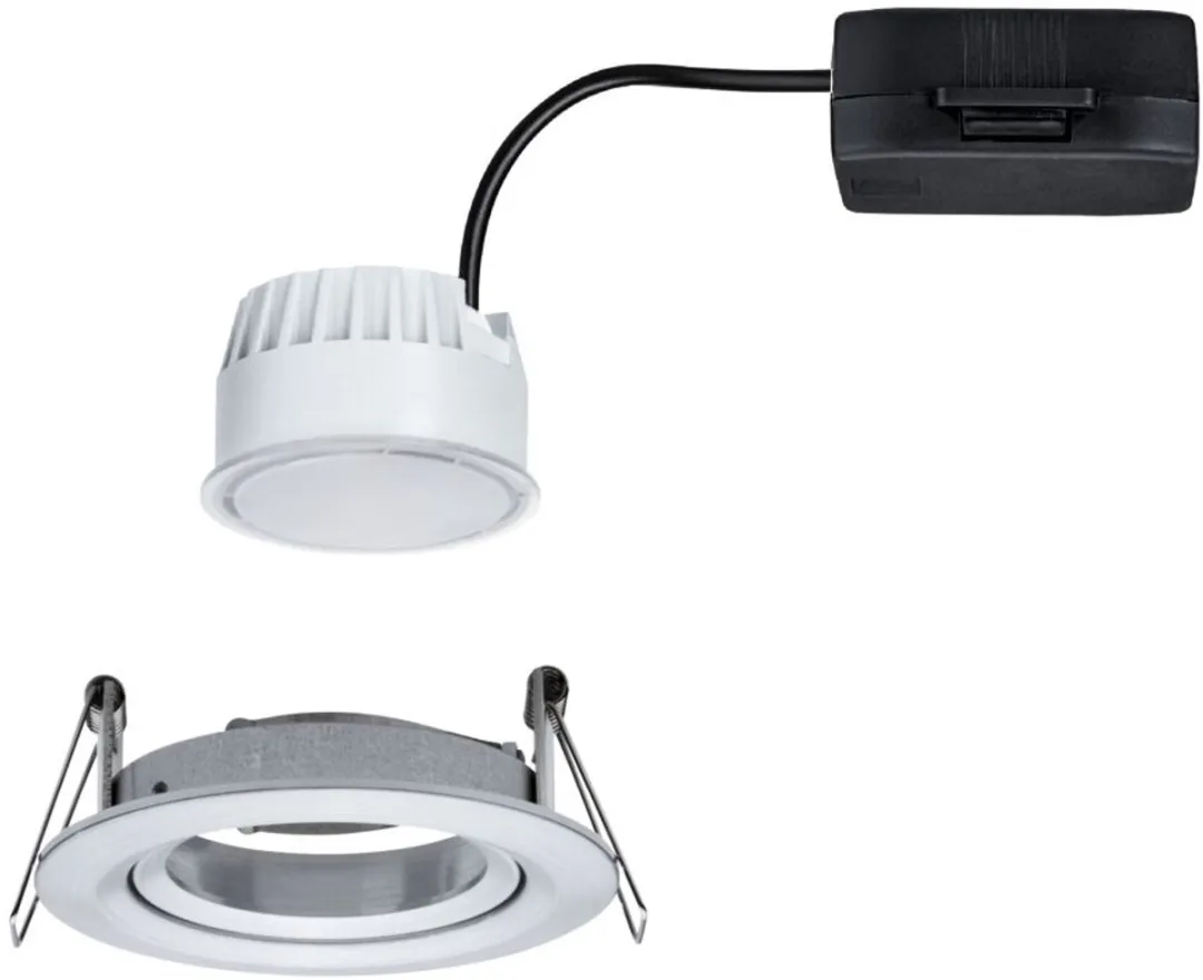 Paulmann Nova Coin LED-inbouwlamp 6W 470lm 2700K - Ø84mm