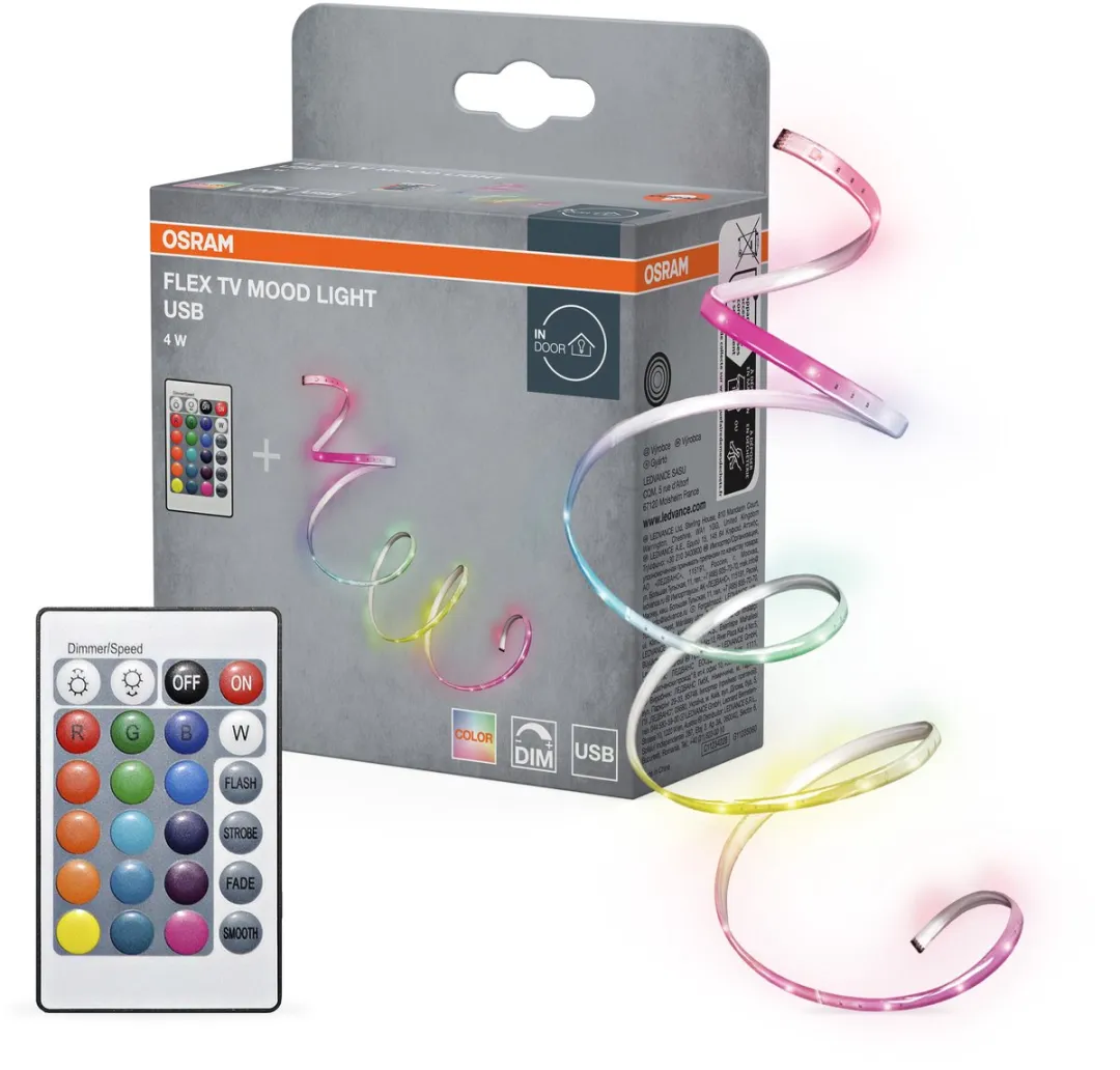 Osram LED-balk 1500mm RGB USB 5V - 1 Stuk