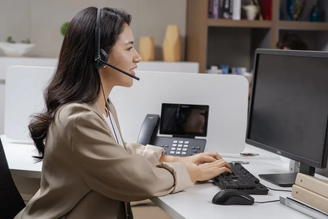 Yealink UH34 DUAL TEAMS Headset - Zwart