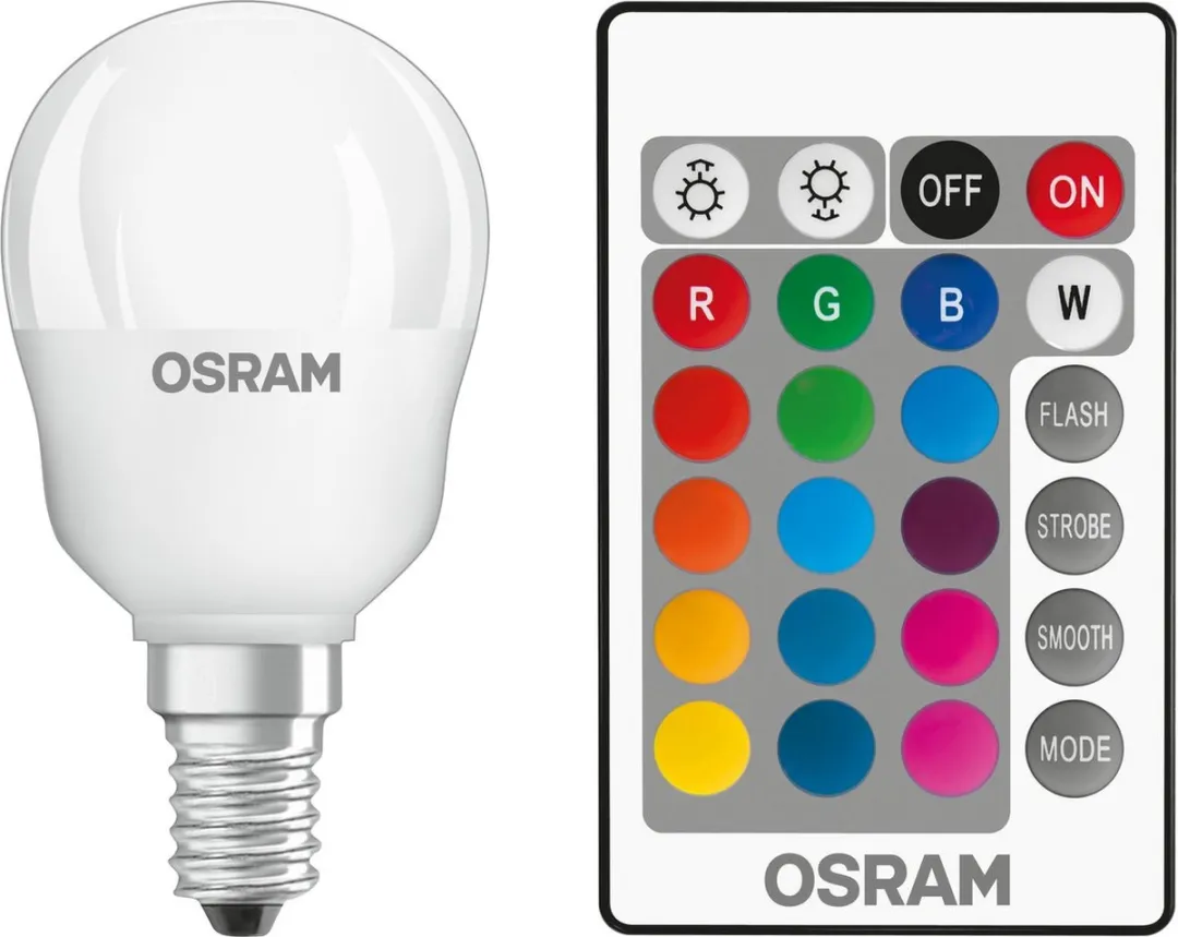 Osram LED E14 Peer 4.5W RGBW