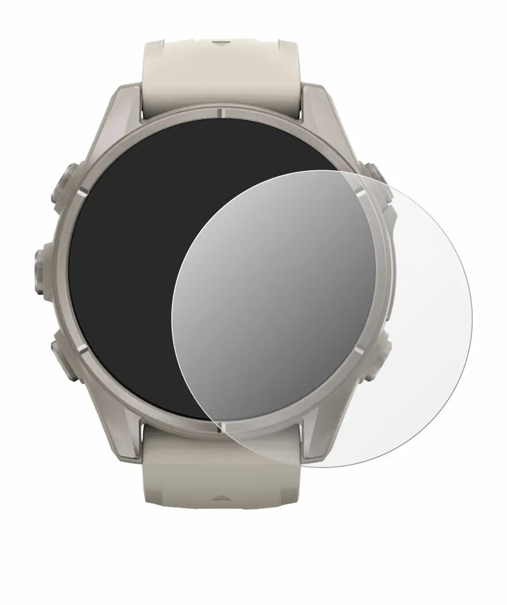 upscreen Garmin Fenix 9 Screenprotector - 43 mm - Mat - afbeelding 5 van 6