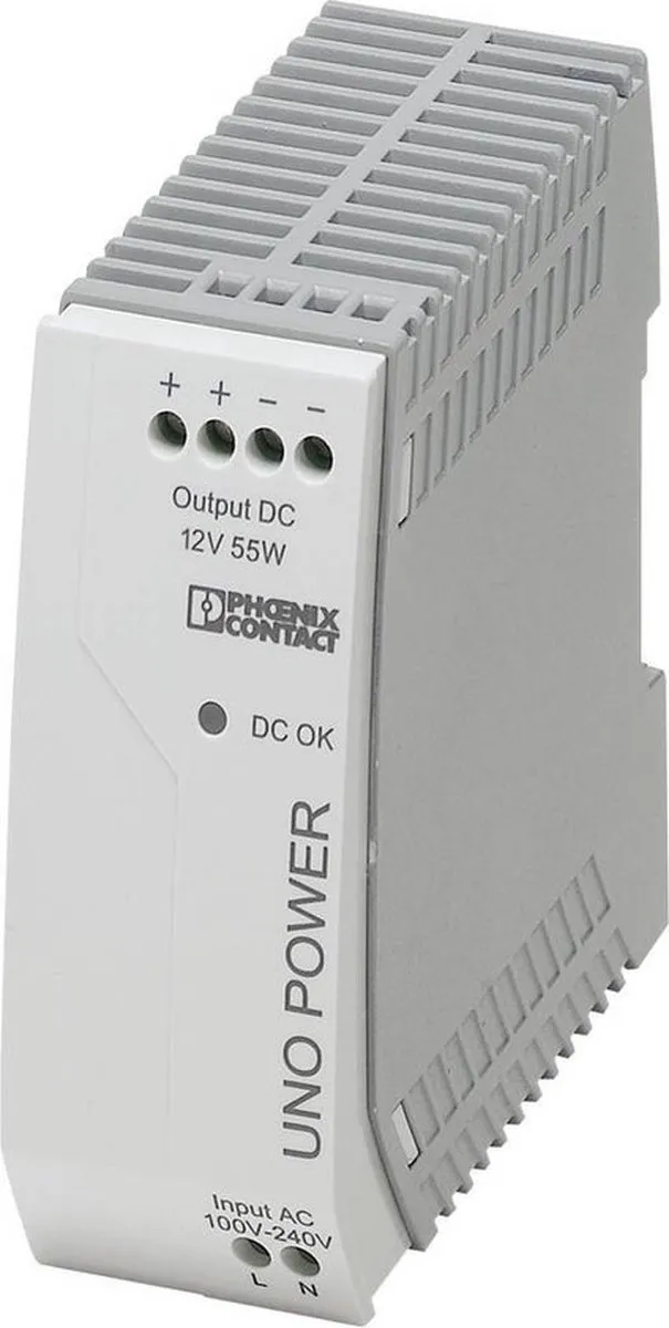 Phoenix Contact UNO-PS/1AC/12DC/55W Netvoeding 55W