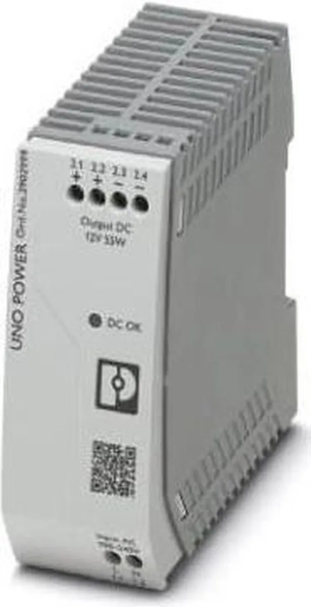 Phoenix Contact UNO-PS/1AC/12DC/55W Netvoeding 55W - Grijs