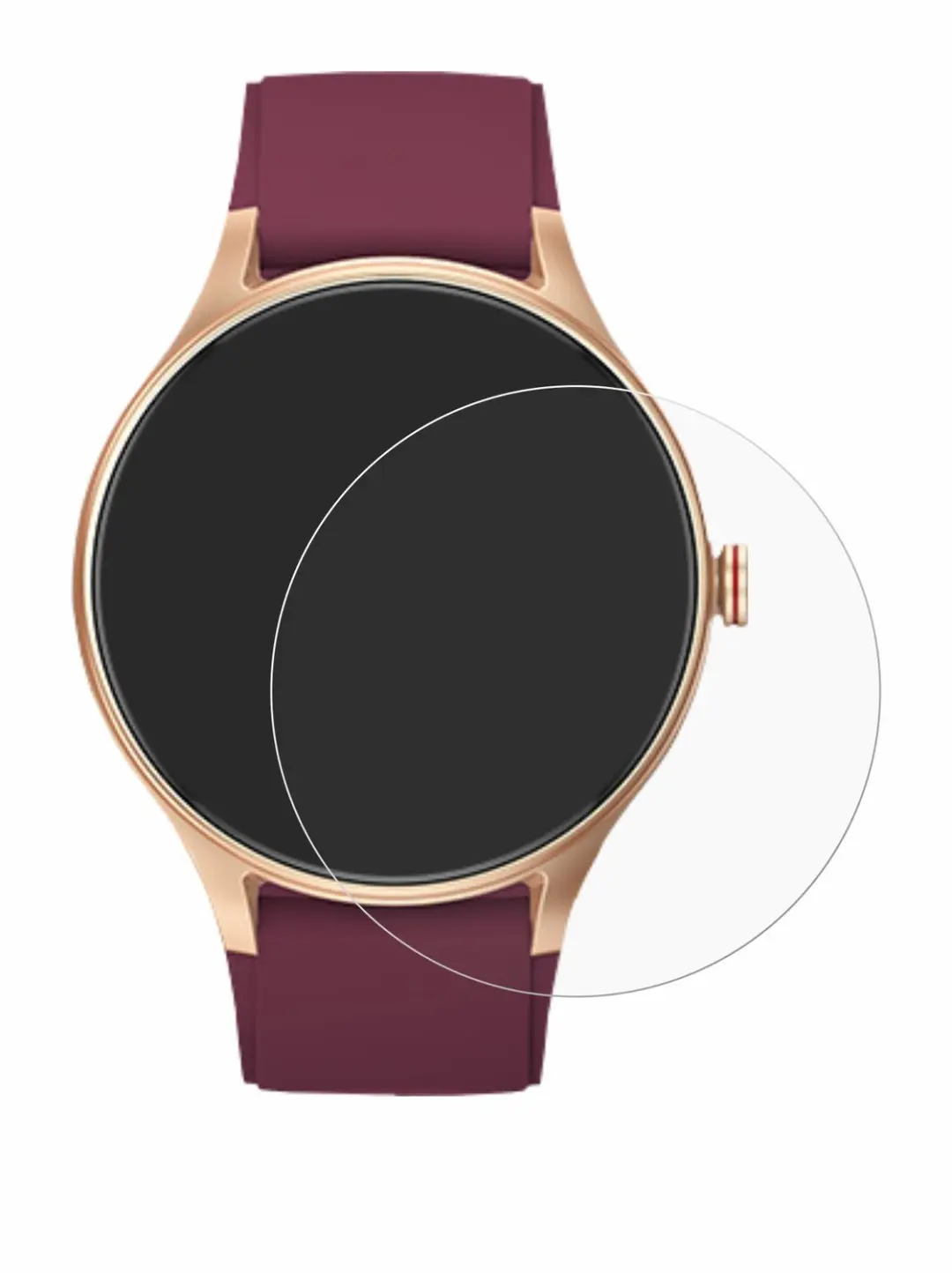 Upscreen Screenprotector Fitpolo Smartwatch 1.57" - afbeelding 5 van 6