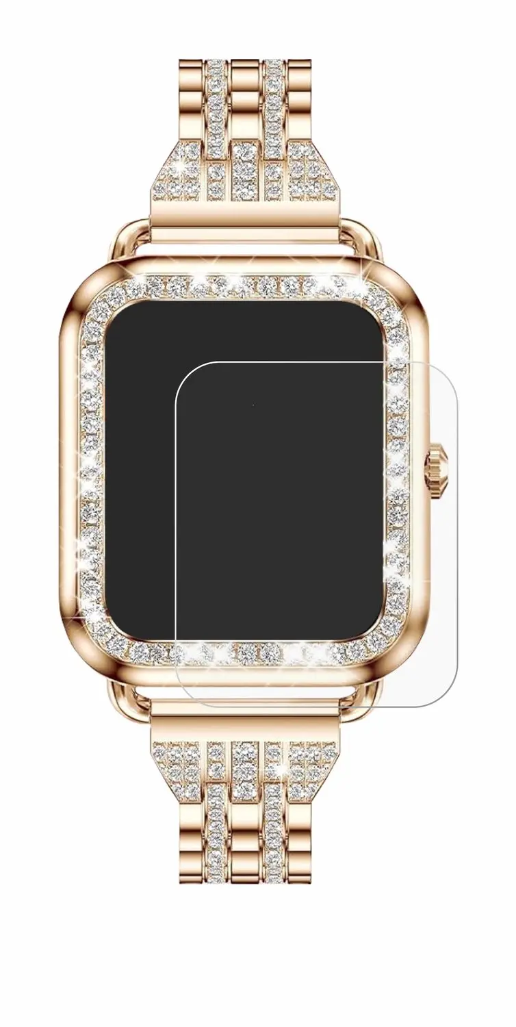 upscreen Screenprotector voor fitonyo Smartwatch 1.29" - Transparant - afbeelding 5 van 6