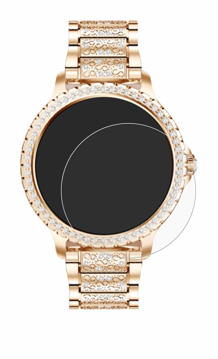 upscreen Screenprotector voor fitonyo Smartwatch 1.32" - afbeelding 5 van 6