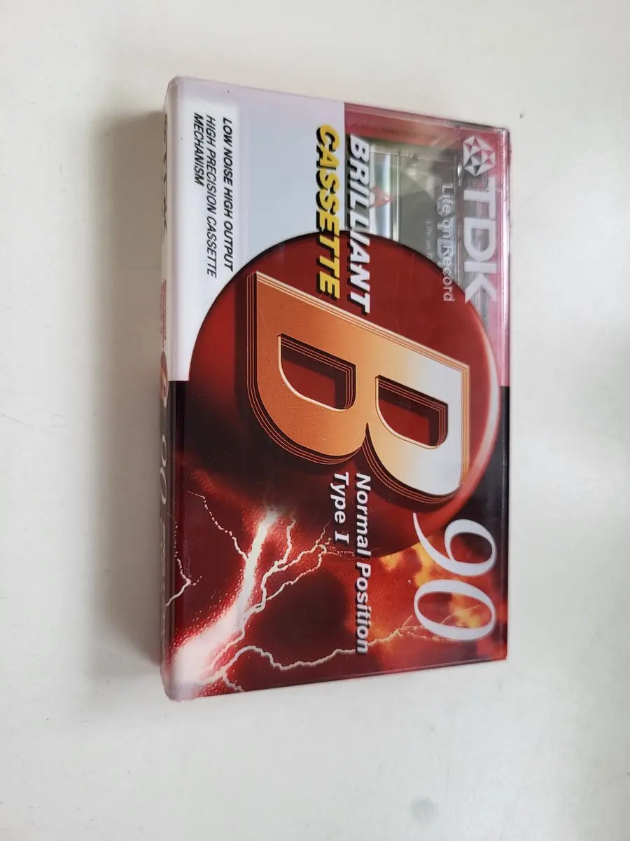 TDK B90 cassettebandje Normal Position Type I