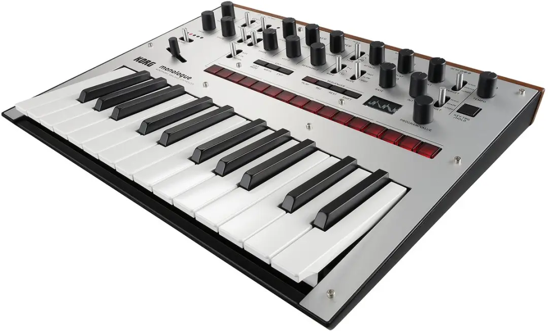 Korg monologue KRMONOLOGSV Analoge Synthesizer - Zilver - afbeelding 2 van 3