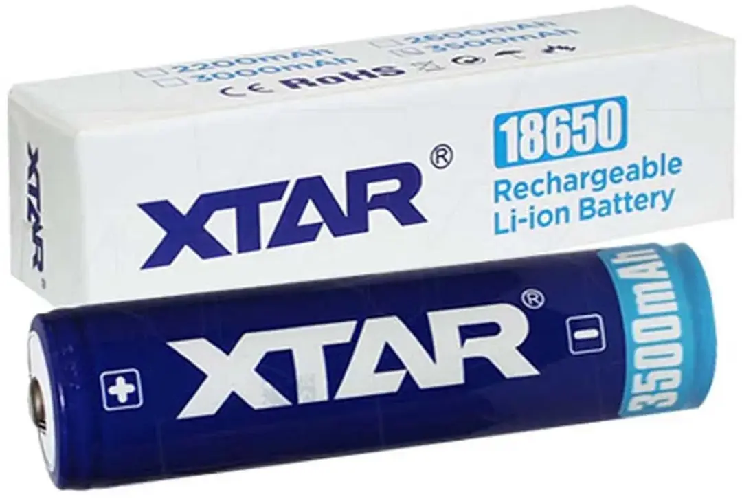 Xtar 18650 3500mAh 3.7V PCB Batterij - afbeelding 5 van 5
