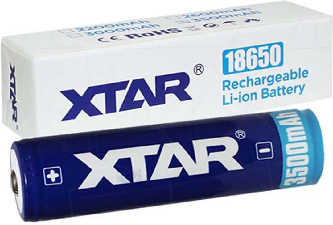 Xtar 18650 3500mAh 3.7V PCB Batterij