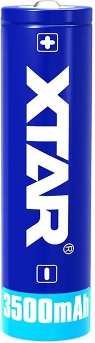 Xtar 18650 3500mAh 3.7V PCB Batterij - afbeelding 4 van 5