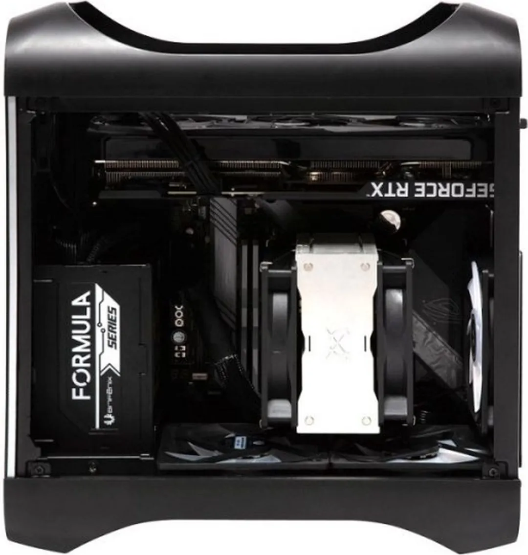 Bitfenix BFC-PM2-300-KKGSK-3A ATX Semi-toren - 3 Ventilatoren - Zwart