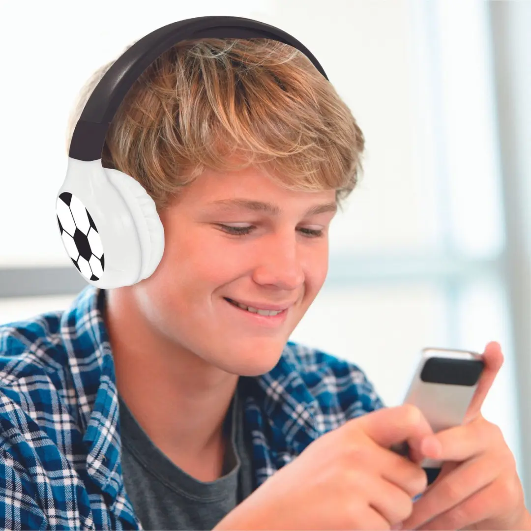 Lexibook HPBT010FO Voetbal Koptelefoon - Bluetooth - afbeelding 2 van 6