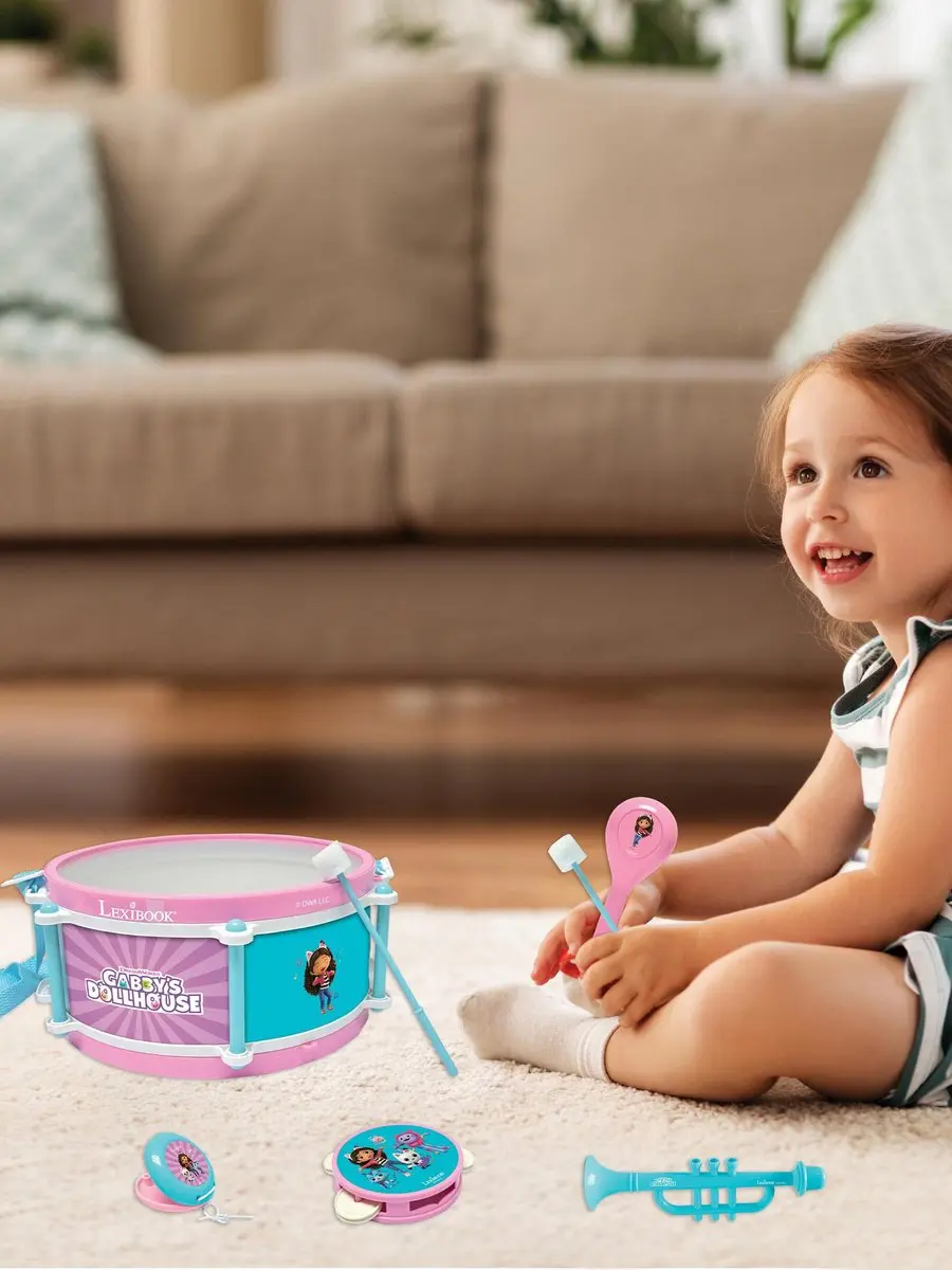Lexibook Gabby's Dollhouse Muziekset - 7 Stuks - Roze - afbeelding 6 van 6