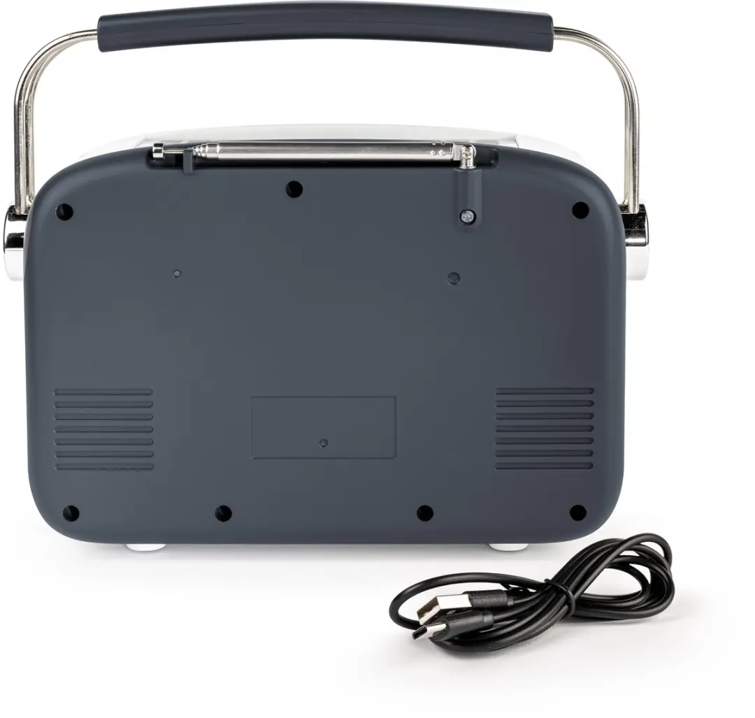 Thomson RTS450BTG Retro Bluetooth Radio - Grijs - afbeelding 5 van 6